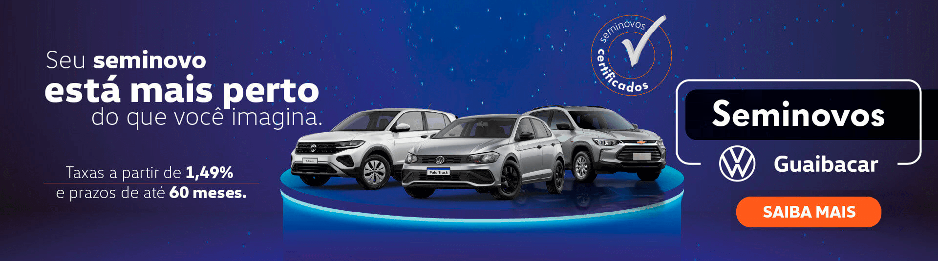 Seminovos é na Guaibacar