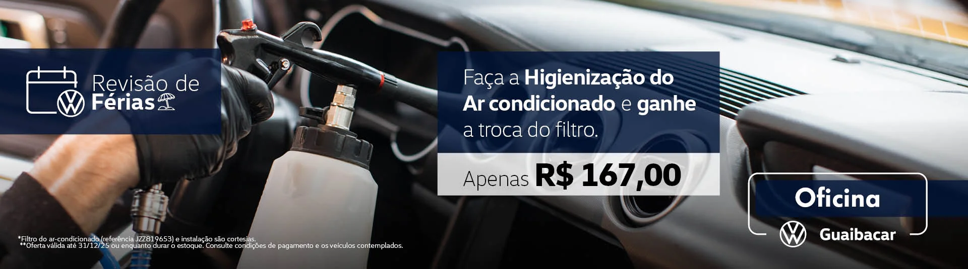 Revisão de Férias é na Guaibacar