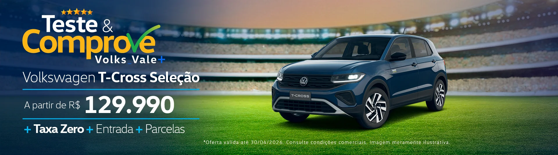 T-Cross Seleção é GUAIBACAR