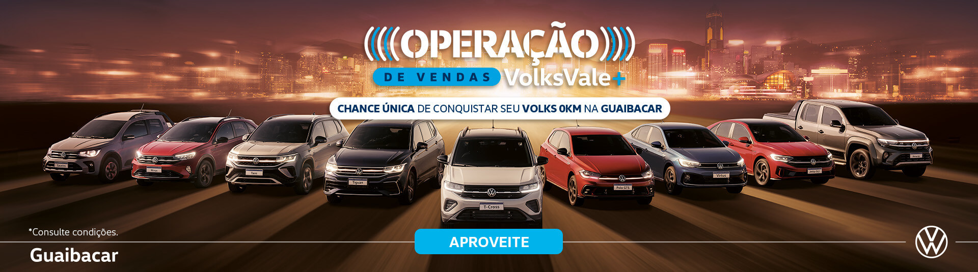 Operação de Vendas Volks Vale + na Guaibacar