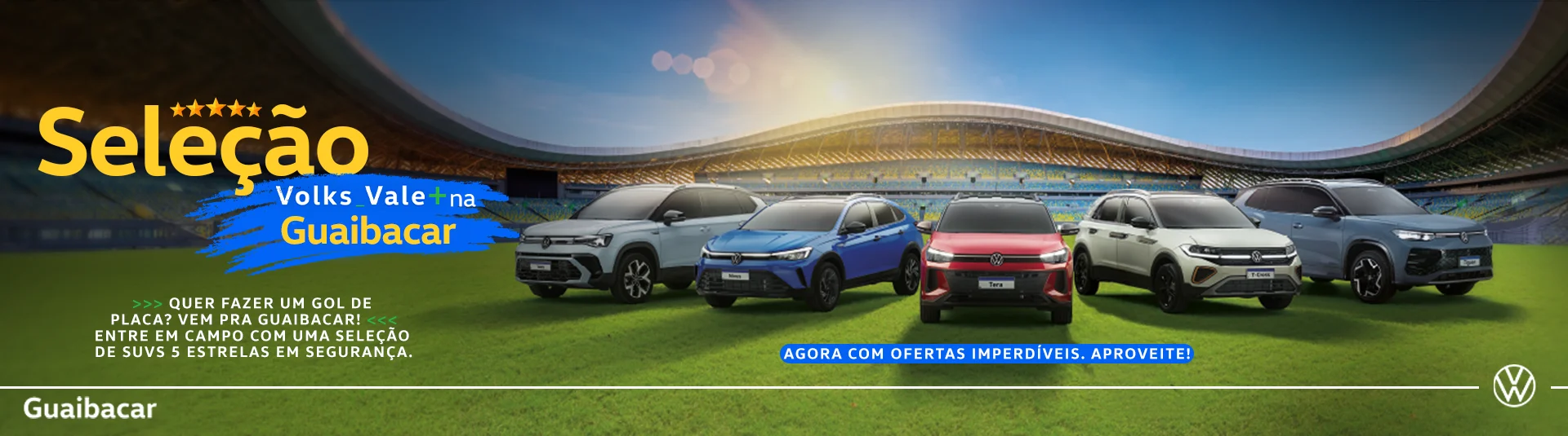 Seu VW está na Guaibacar